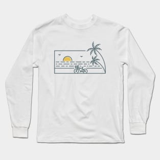 Bike to the Beach Long Sleeve T-Shirt